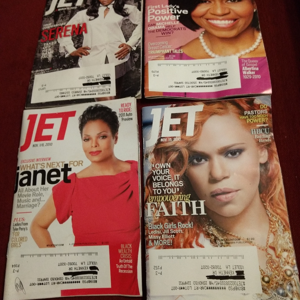 4 Jet Magazine 2010 Ladies of Jet Magazine Serena Michelle Janet Faith